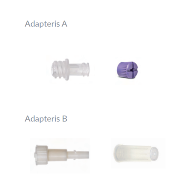 Compat Ella adapteriai (30 vnt.) Compat Ella adapteriai (30 vnt.)