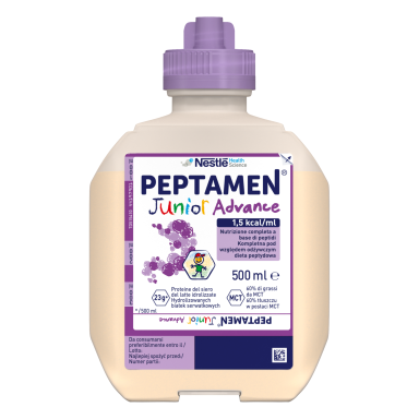 Enterinis mišinys Nestlé PEPTAMEN JUNIOR ADVANCE, 500 ml