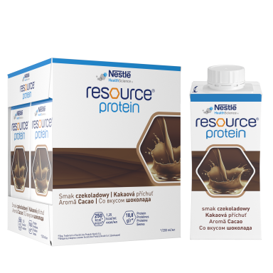Papildomo maitinimo gėrimas Nestlé RESOURCE PROTEIN, 4 x 200 ml